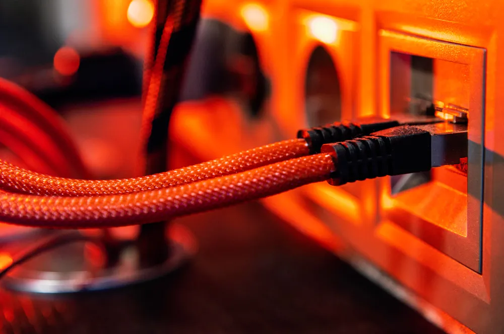 How do I choose the right type of connection and cabling for my home cinema?