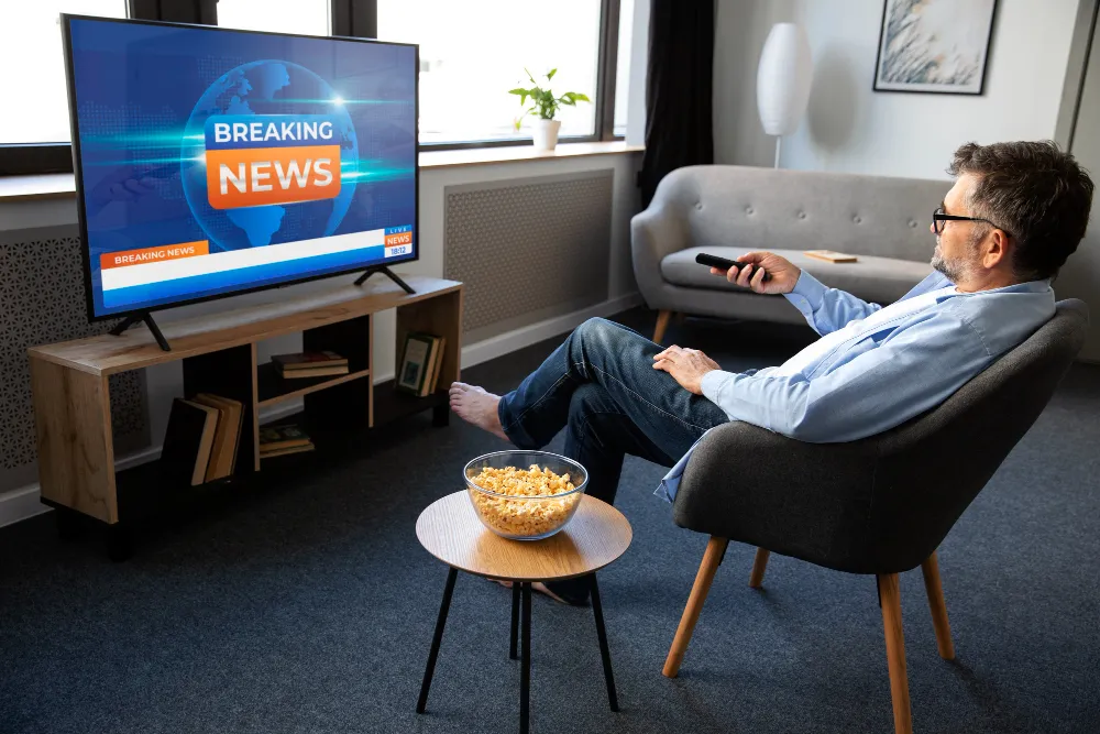 Wie verwalte ich die Einstellungen meines Fernsehers (Bild, Ton usw.)?